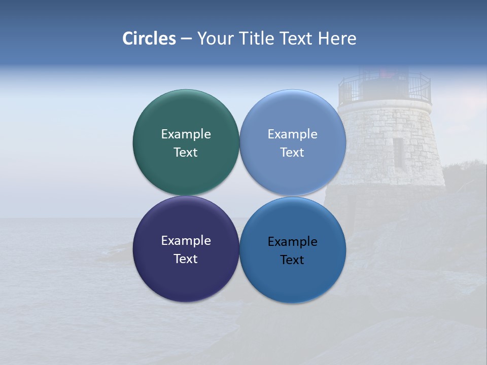 Tower Marine Light PowerPoint Template