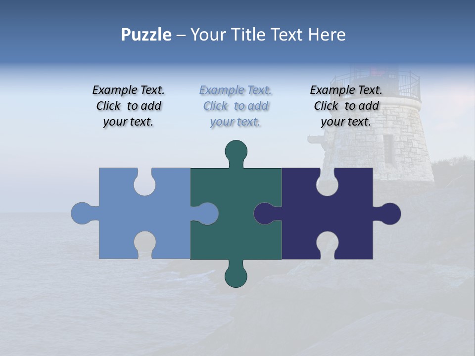 Tower Marine Light PowerPoint Template