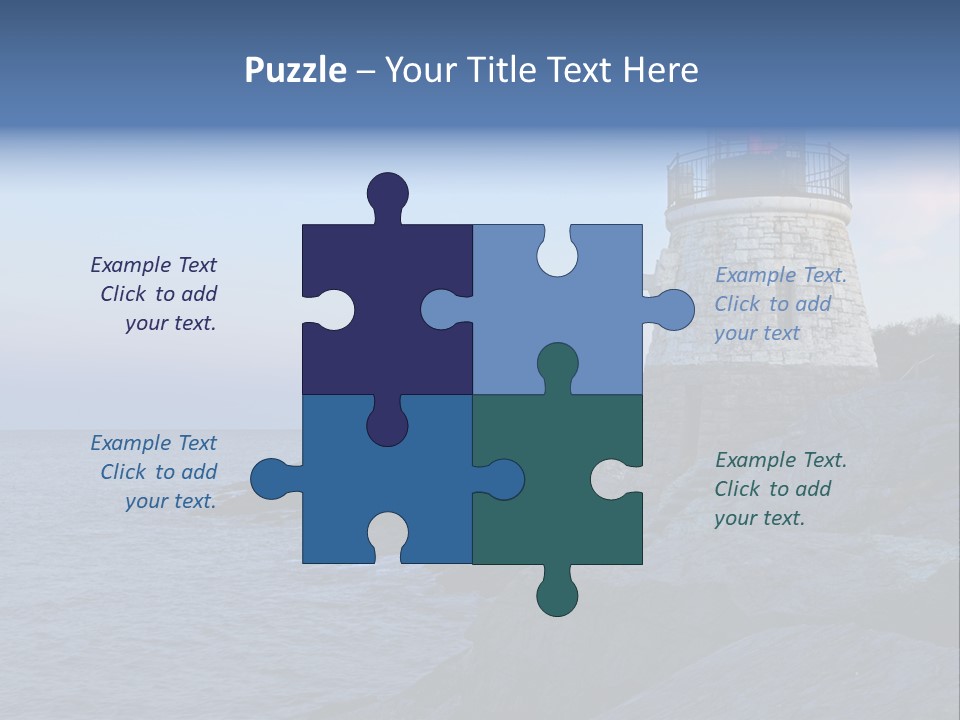 Tower Marine Light PowerPoint Template