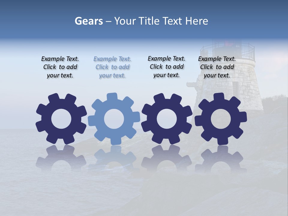 Tower Marine Light PowerPoint Template