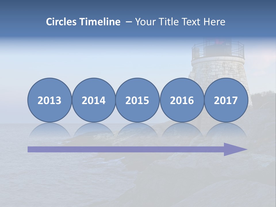 Tower Marine Light PowerPoint Template