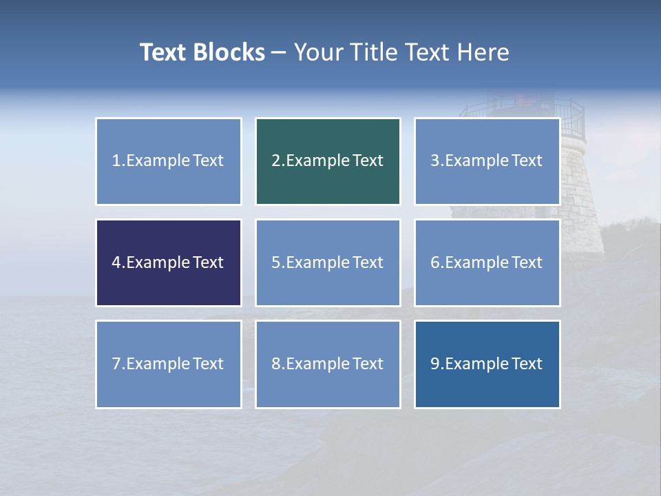 Tower Marine Light PowerPoint Template