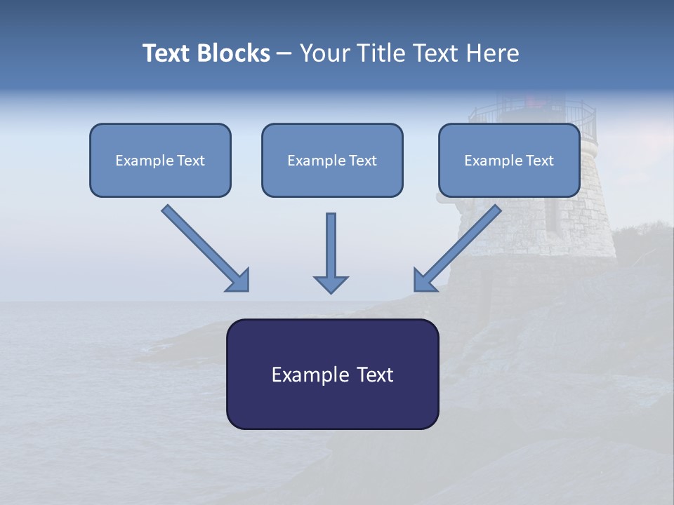 Tower Marine Light PowerPoint Template