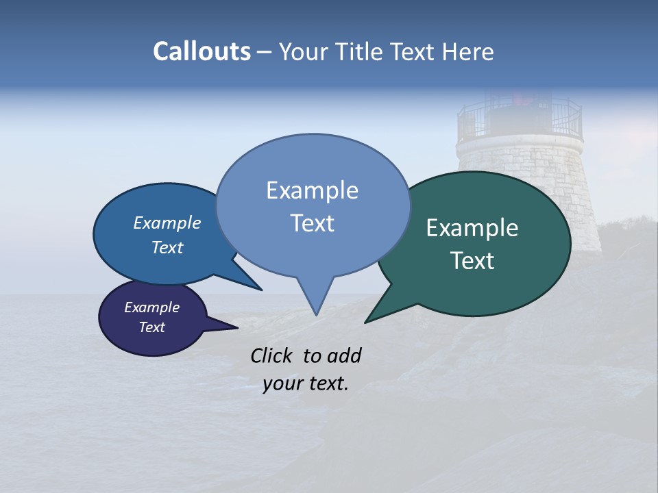 Tower Marine Light PowerPoint Template