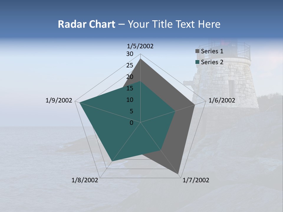 Tower Marine Light PowerPoint Template