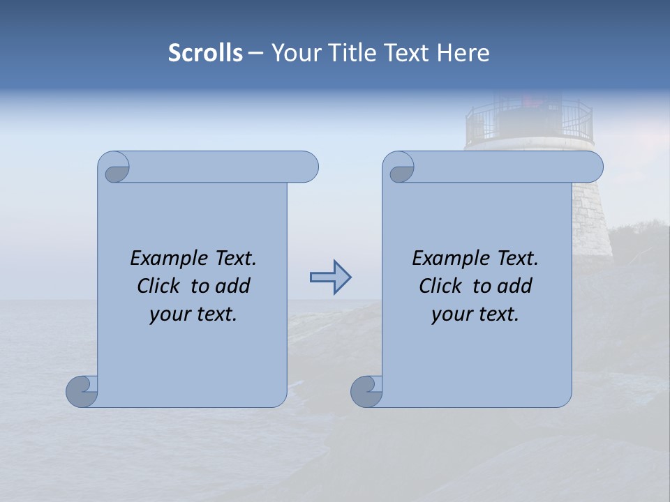 Tower Marine Light PowerPoint Template