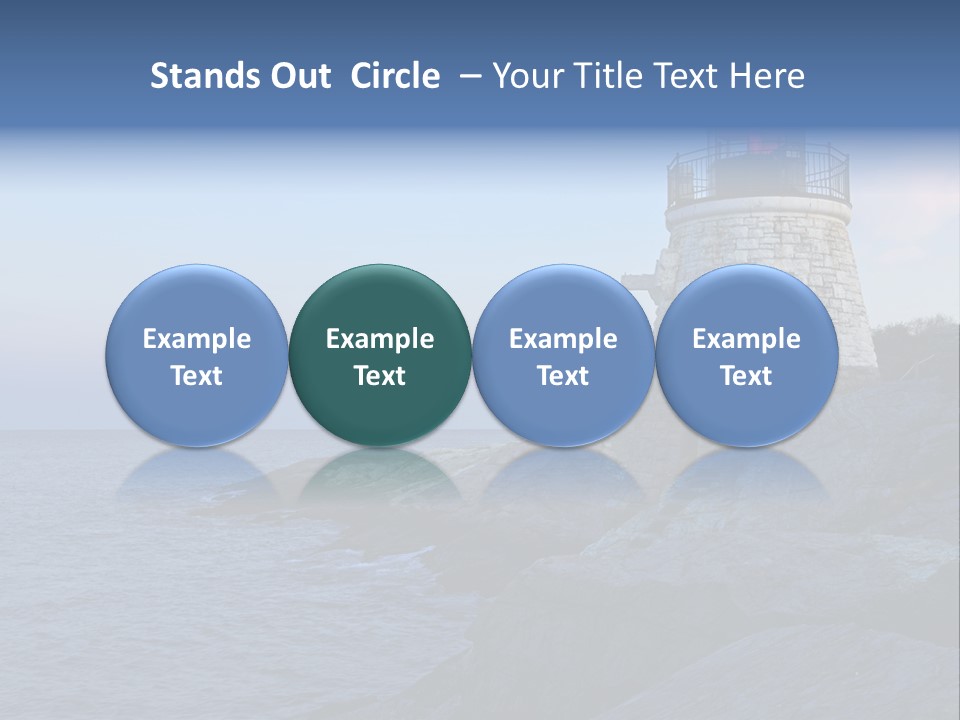 Tower Marine Light PowerPoint Template