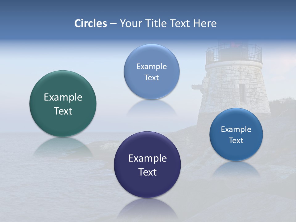 Tower Marine Light PowerPoint Template