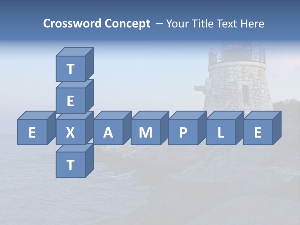 Tower Marine Light PowerPoint Template