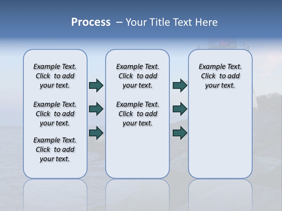Tower Marine Light PowerPoint Template