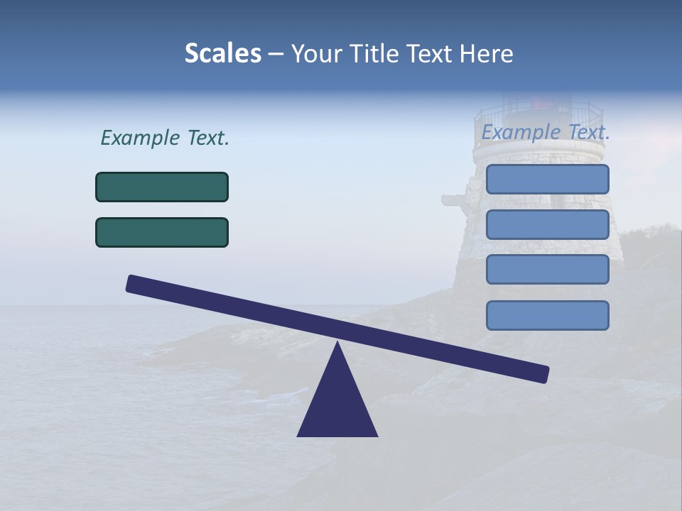 Tower Marine Light PowerPoint Template