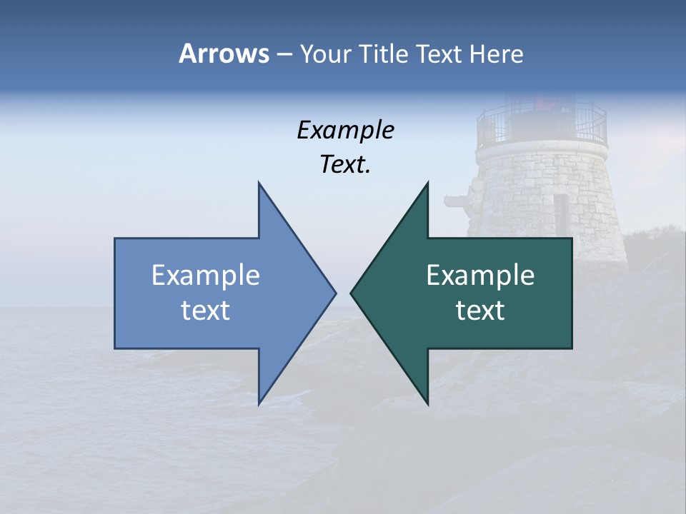 Tower Marine Light PowerPoint Template