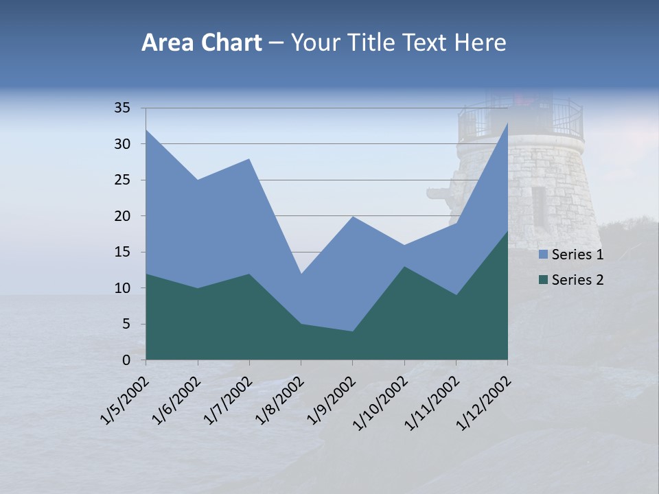 Tower Marine Light PowerPoint Template