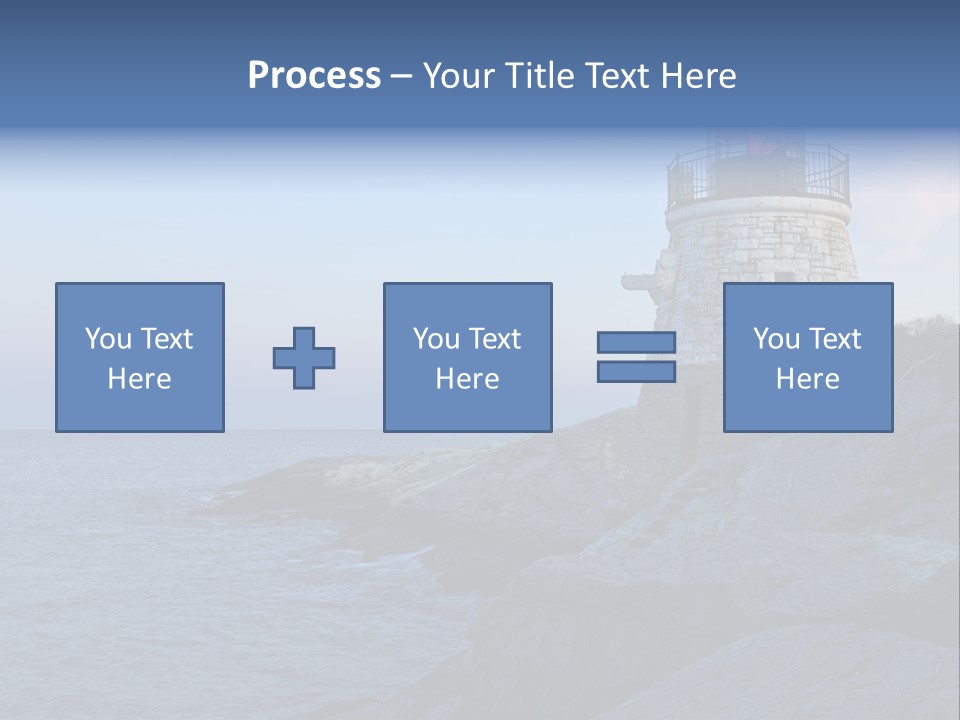 Tower Marine Light PowerPoint Template