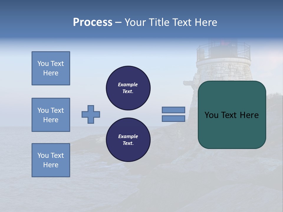 Tower Marine Light PowerPoint Template