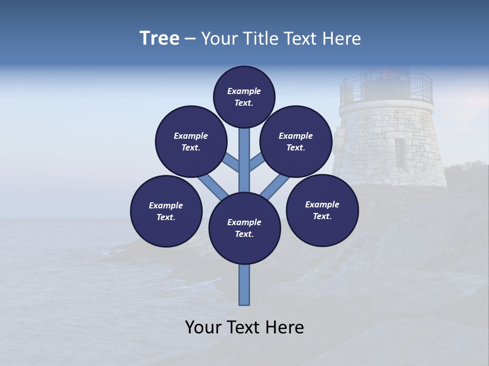 Tower Marine Light PowerPoint Template