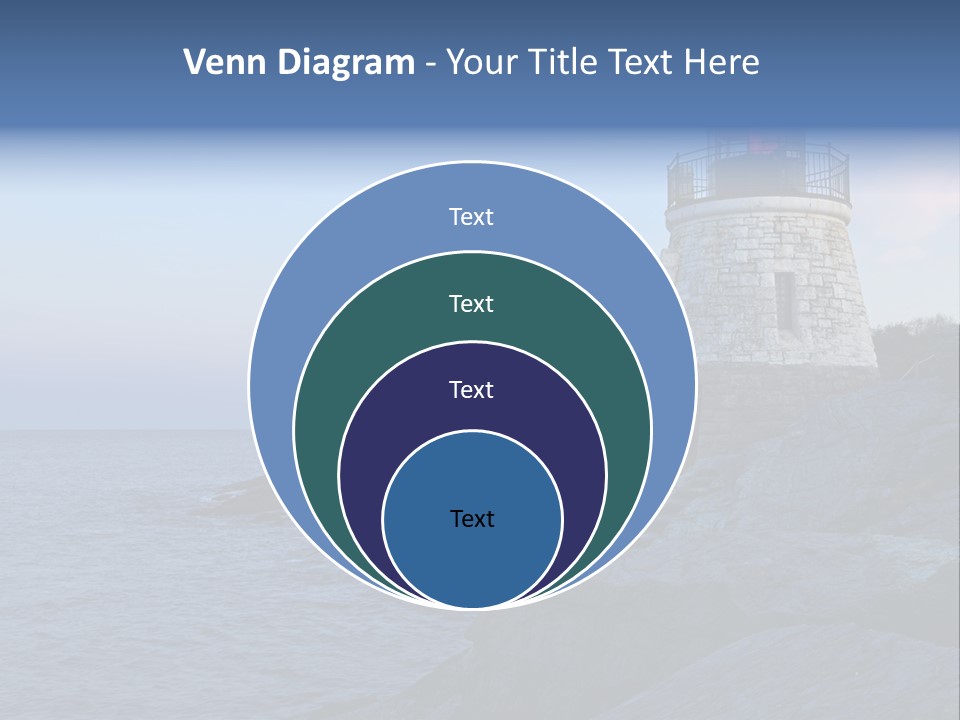 Tower Marine Light PowerPoint Template