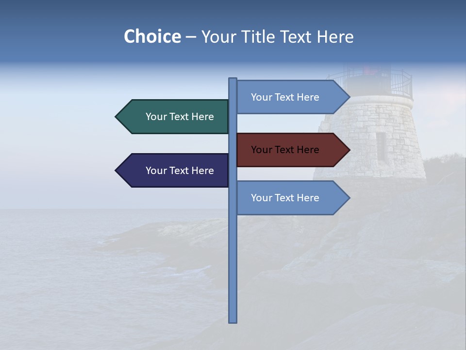 Tower Marine Light PowerPoint Template