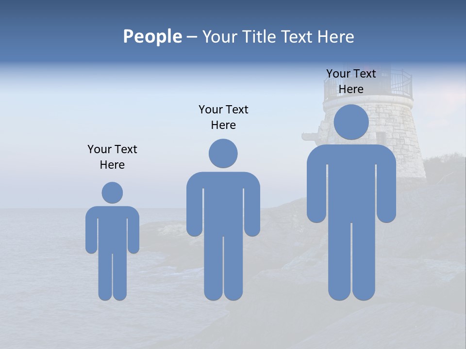 Tower Marine Light PowerPoint Template