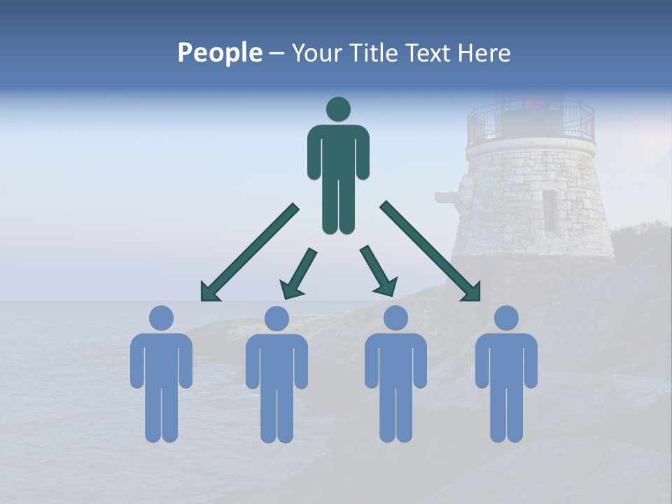 Tower Marine Light PowerPoint Template