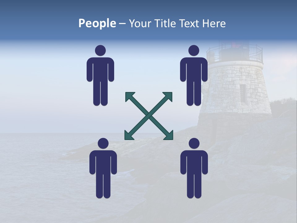 Tower Marine Light PowerPoint Template