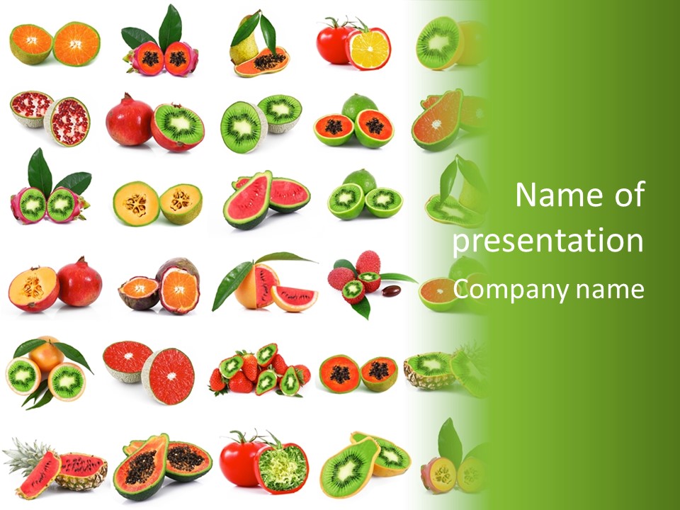 Passion Fruit Queer Feed PowerPoint Template
