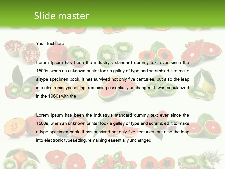 Passion Fruit Queer Feed PowerPoint Template