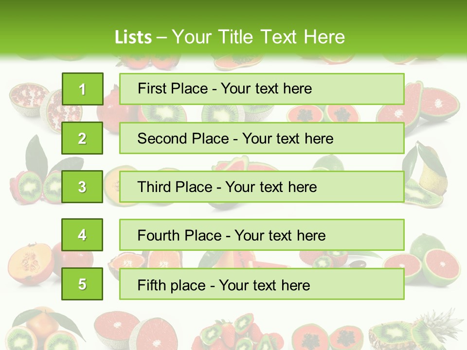 Passion Fruit Queer Feed PowerPoint Template