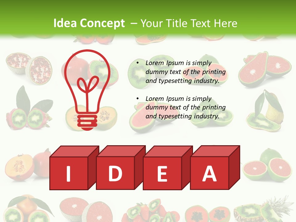 Passion Fruit Queer Feed PowerPoint Template