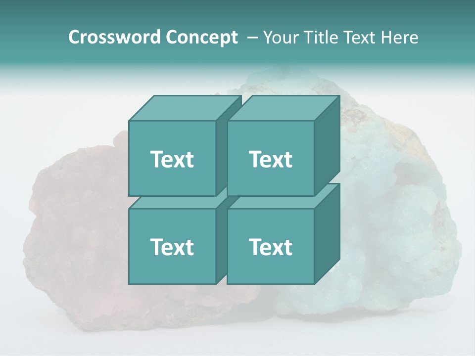 Blue Geology Mineral PowerPoint Template