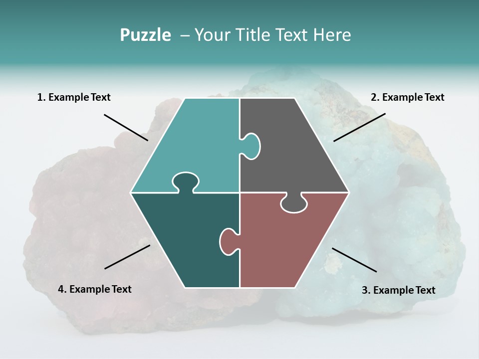 Blue Geology Mineral PowerPoint Template