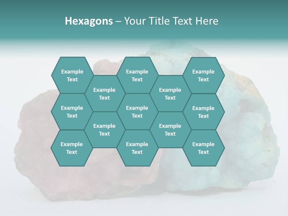 Blue Geology Mineral PowerPoint Template