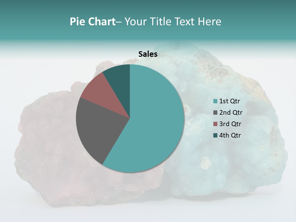 Blue Geology Mineral PowerPoint Template