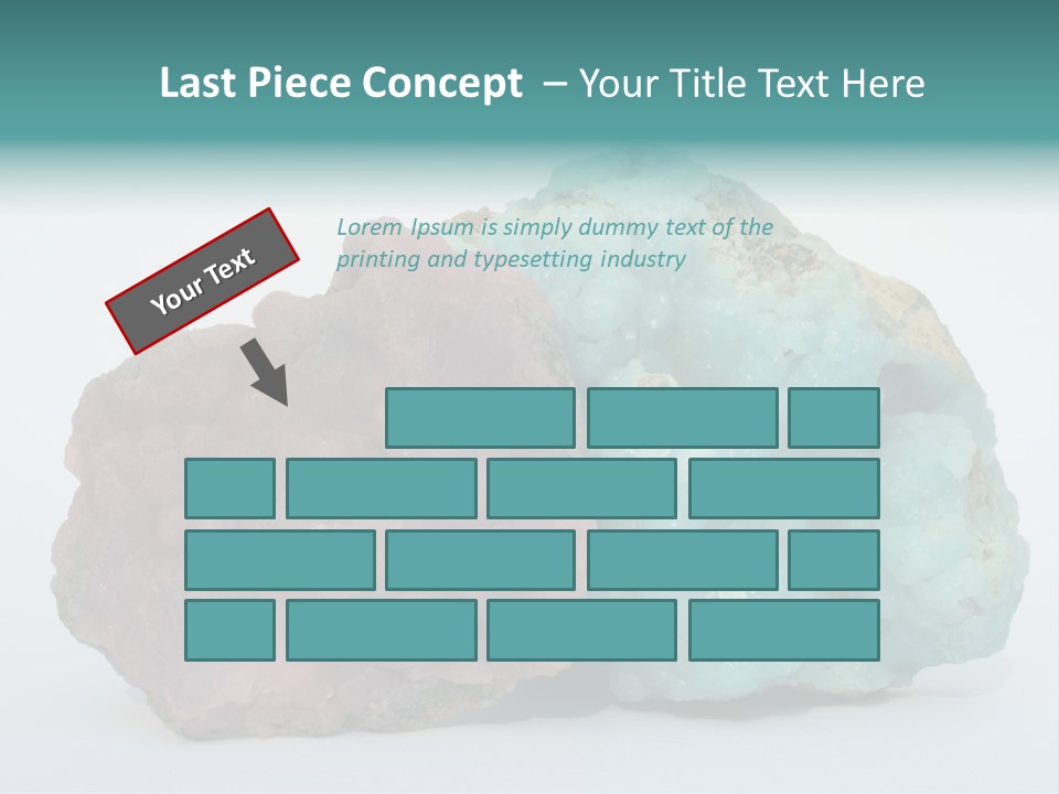 Blue Geology Mineral PowerPoint Template
