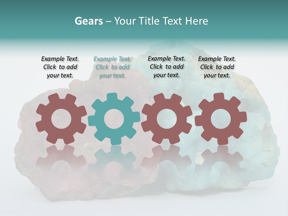 Blue Geology Mineral PowerPoint Template