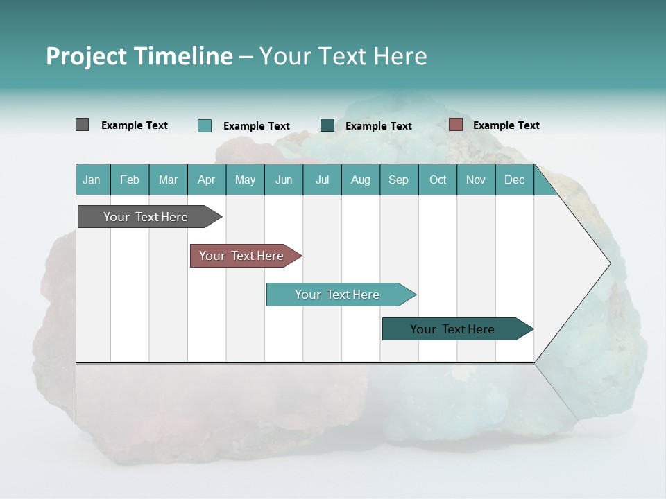Blue Geology Mineral PowerPoint Template