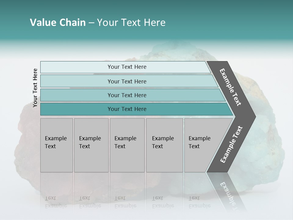 Blue Geology Mineral PowerPoint Template