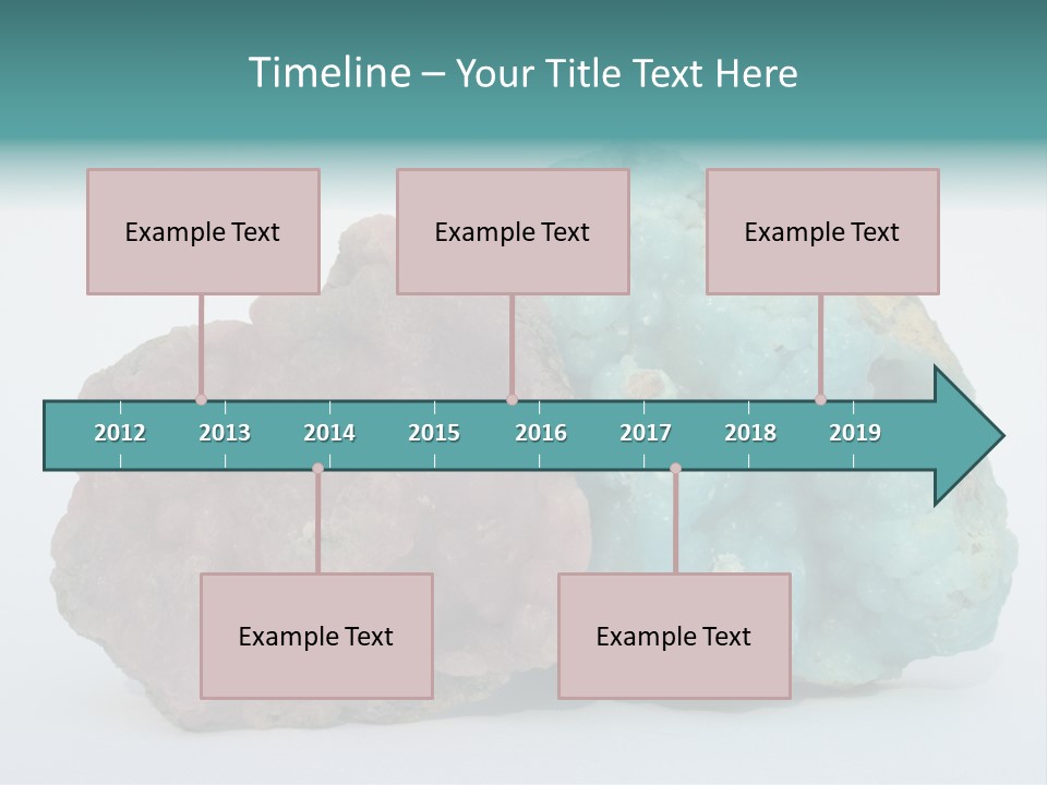 Blue Geology Mineral PowerPoint Template