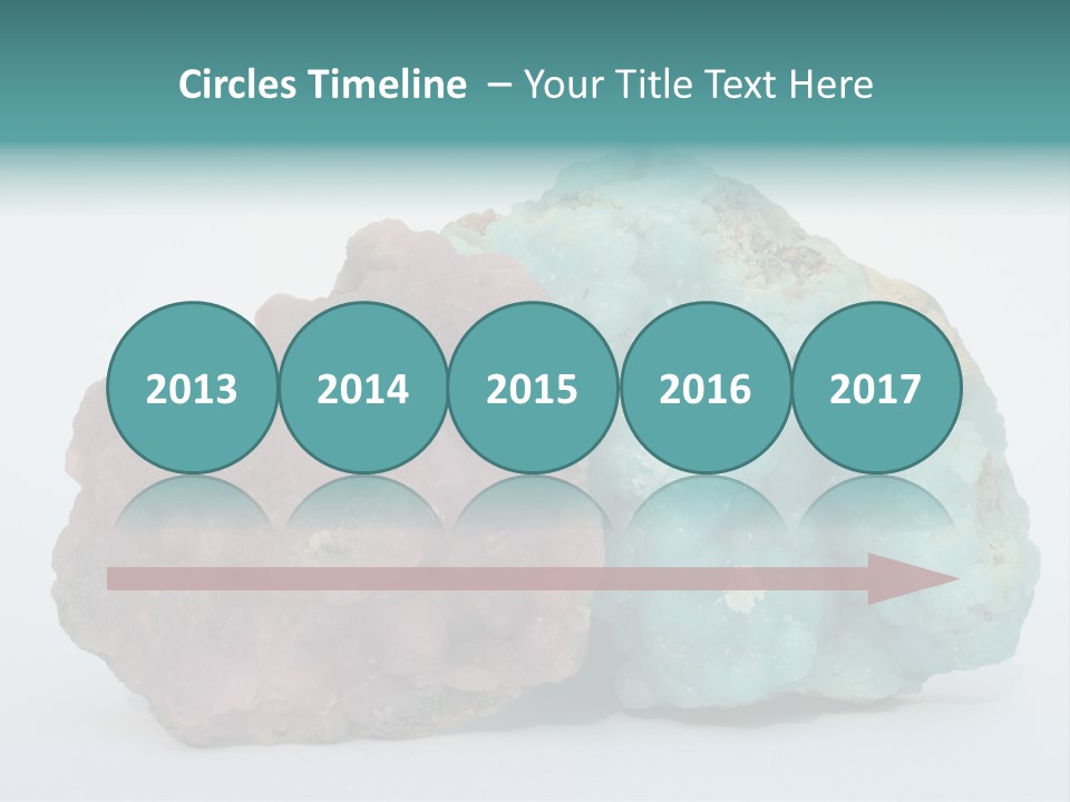 Blue Geology Mineral PowerPoint Template