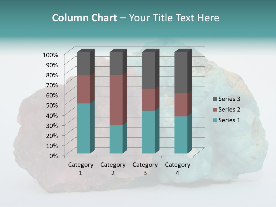 Blue Geology Mineral PowerPoint Template