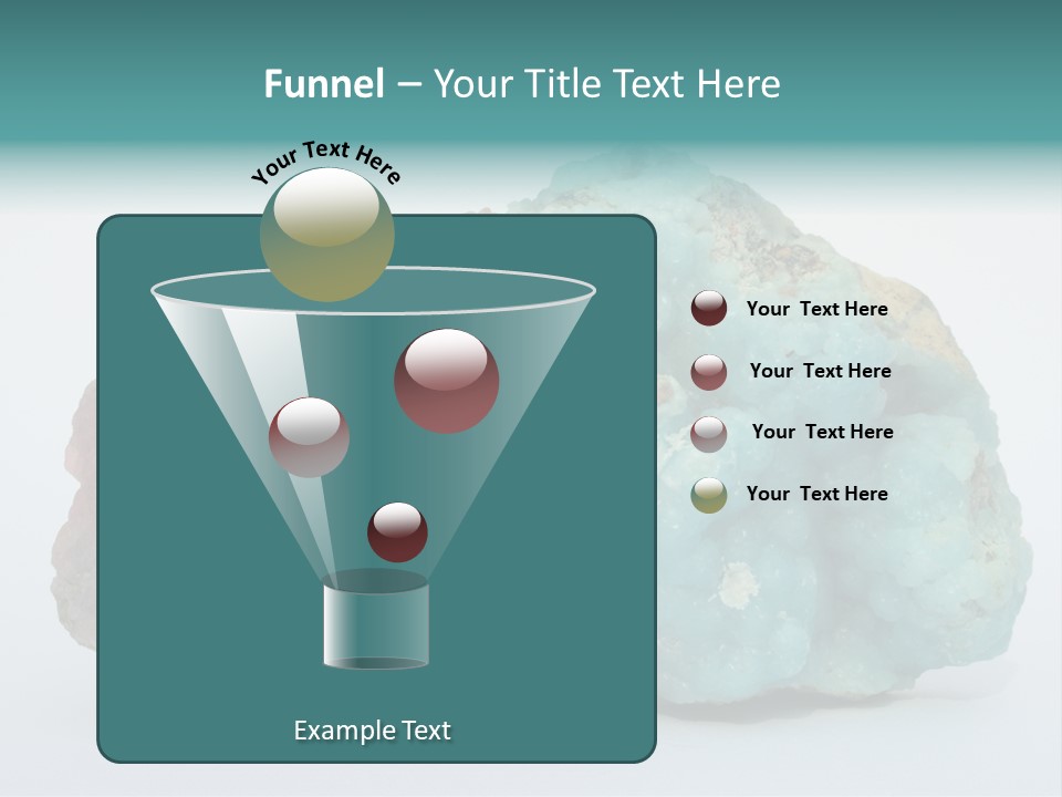 Blue Geology Mineral PowerPoint Template