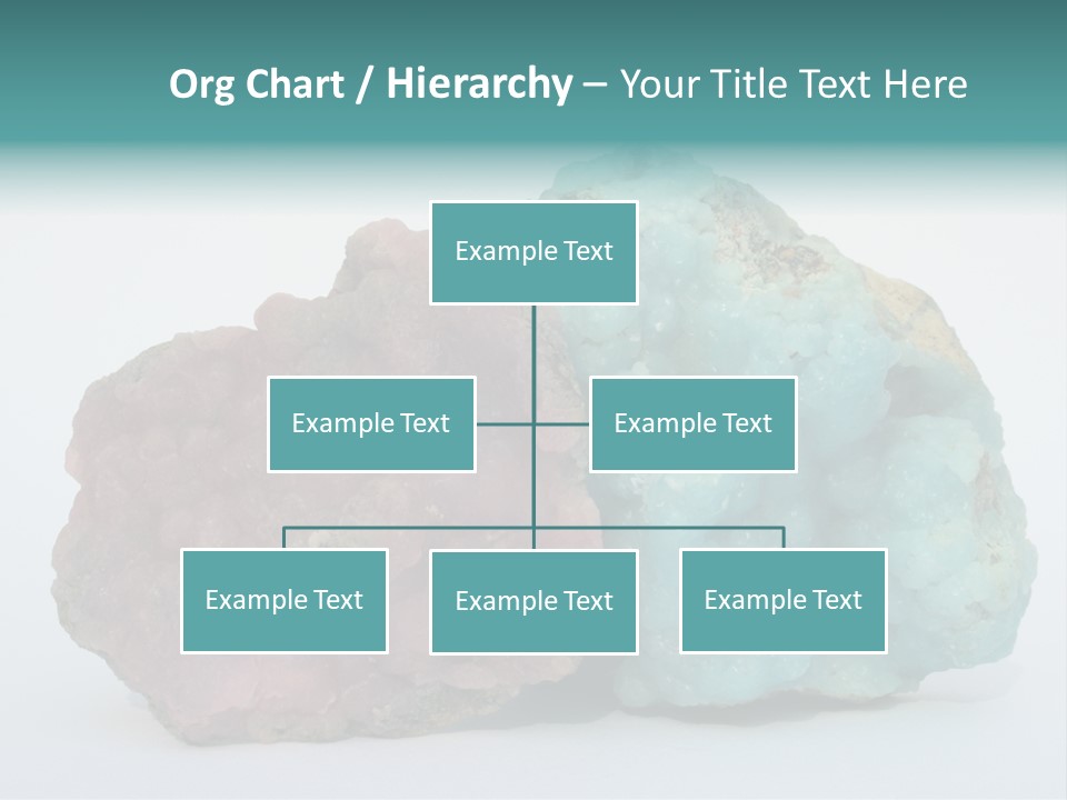 Blue Geology Mineral PowerPoint Template