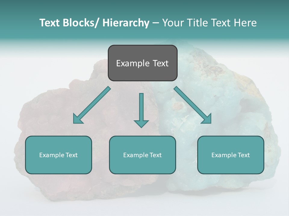 Blue Geology Mineral PowerPoint Template