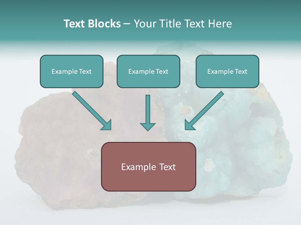 Blue Geology Mineral PowerPoint Template