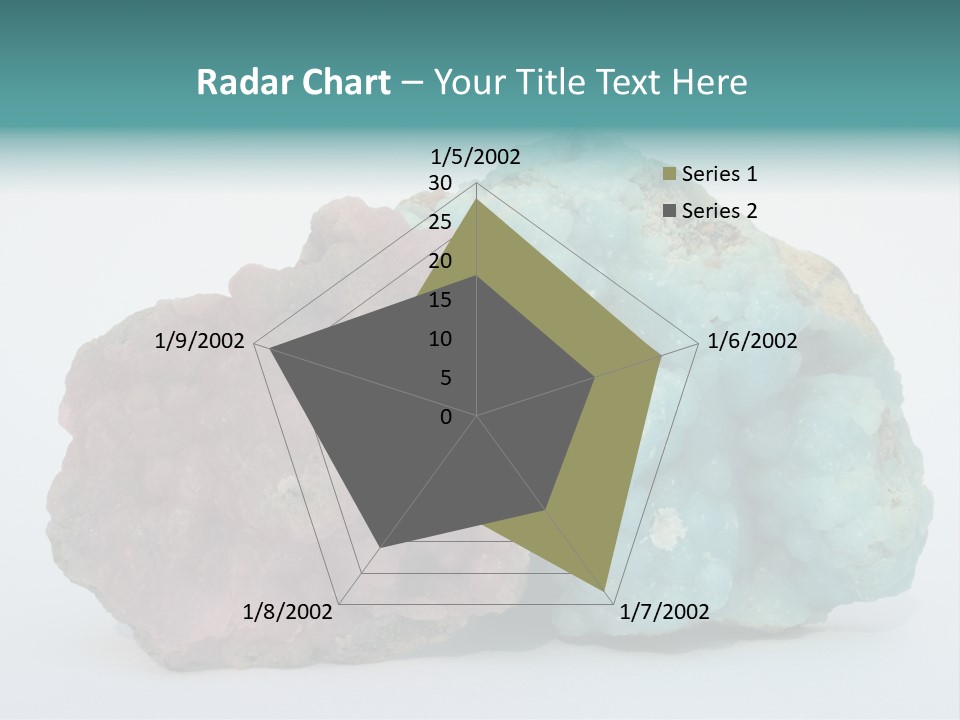 Blue Geology Mineral PowerPoint Template
