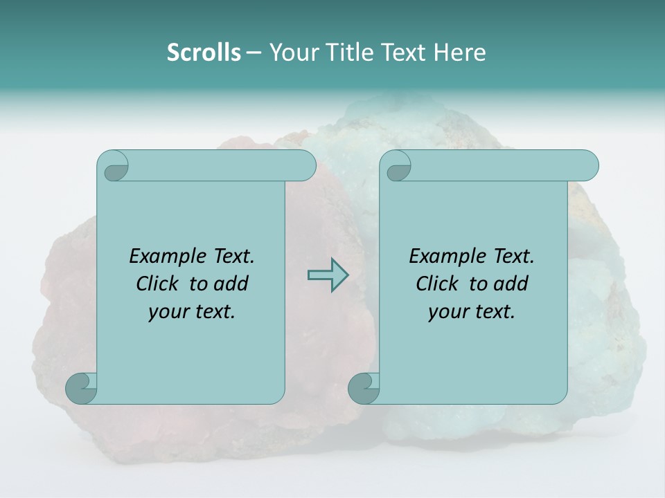 Blue Geology Mineral PowerPoint Template