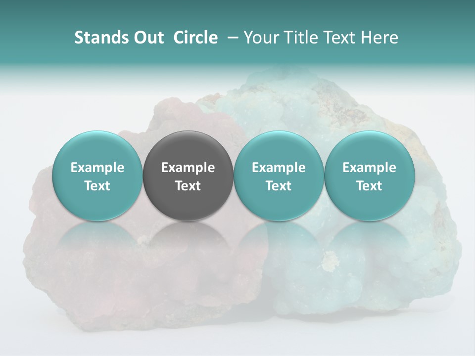 Blue Geology Mineral PowerPoint Template