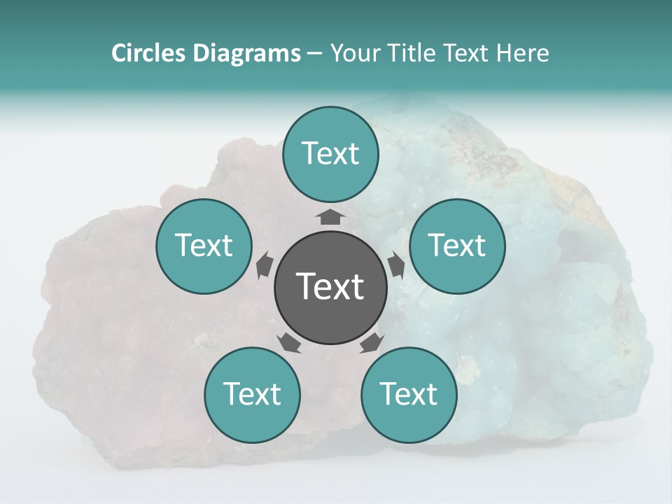 Blue Geology Mineral PowerPoint Template
