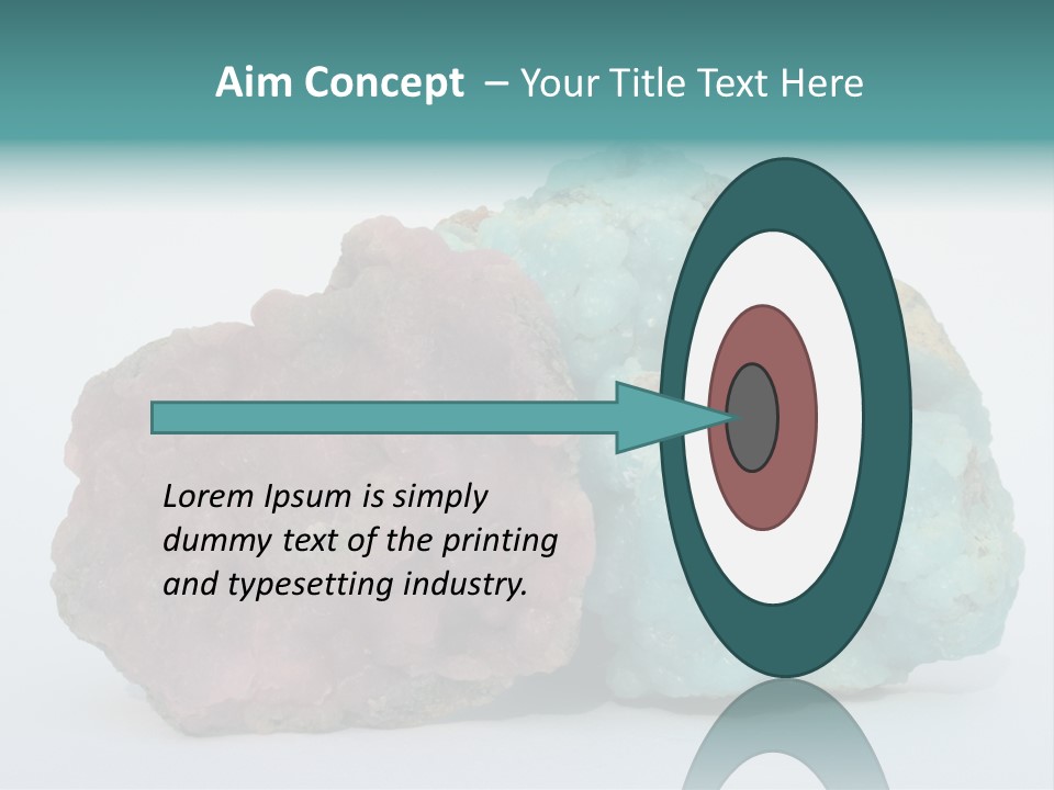 Blue Geology Mineral PowerPoint Template