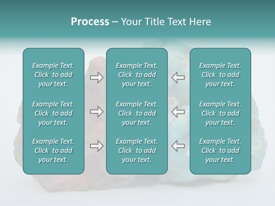 Blue Geology Mineral PowerPoint Template